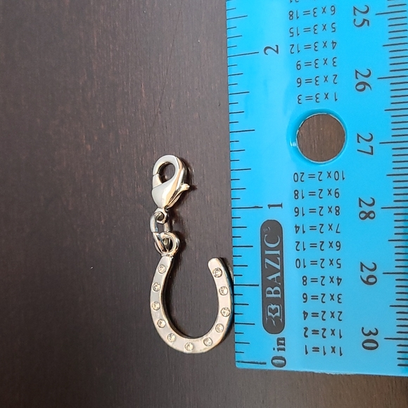 Lucky charms: Horseshoe and 4 leaf clover with crystals - Picture 13 of 15